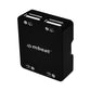 MBeat USB-UPH110K interface hub USB 2.0 480 Mbit/s Black