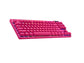 Logitech G 920-012426 keyboard Gaming RF Wireless + Bluetooth QWERTY English Pink