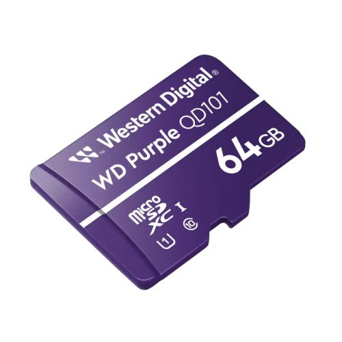 SanDisk WD Purple SC Ultra Endurance microSD Card - 64GB, microSDXC