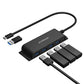 MBeat MB-HUB-E04 interface hub USB 3.2 Gen 1 (3.1 Gen 1) Type-C 5000 Mbit/s Black