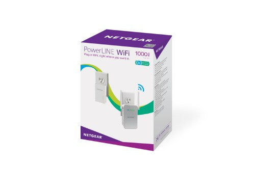 NETGEAR PowerLINE 1000 + WiFi 1000 Mbit/s Ethernet LAN Wi-Fi White