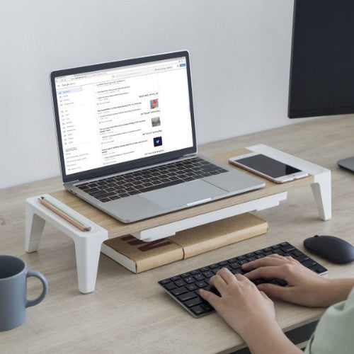 MBeat activiva ErgoLife Freestanding White, Wood