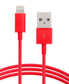 Astrotek AT-USBLIGHTNINGR-1M lightning cable Red