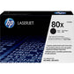 HP 80X High Yield Black Original LaserJet Toner Cartridge