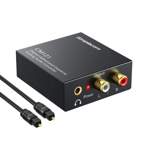 Simplecom CM121 audio converter Black