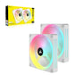 Corsair iCUE LINK QX140 RGB Computer case Fan 14 cm White 2 pc(s)