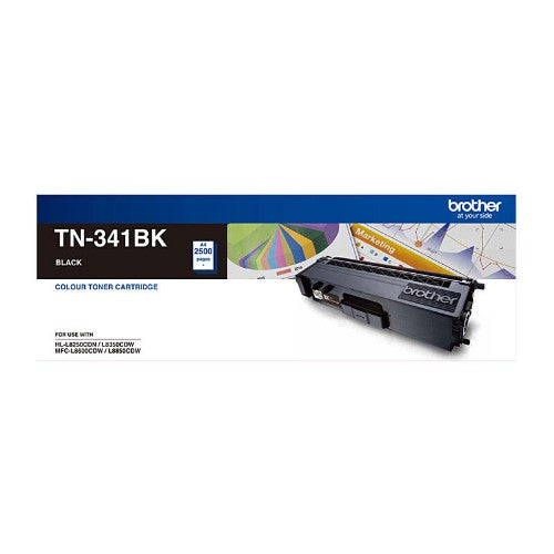 Brother TN-341BK toner cartridge 1 pc(s) Original Black