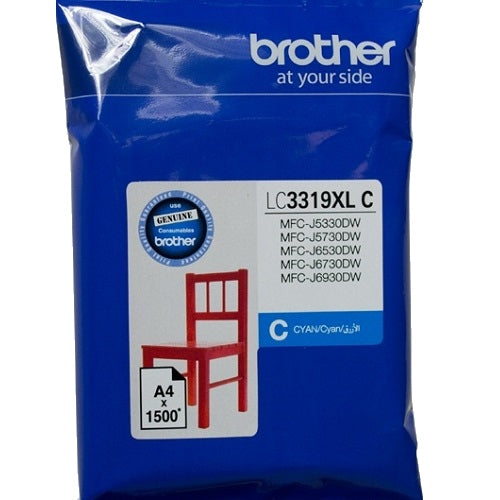 Brother LC3319XLC ink cartridge 1 pc(s) Original Cyan
