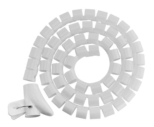 Brateck HC-30-W cable organizer Universal Cable sleeve White 1 pc(s)