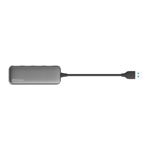 Verbatim 66602 interface hub USB 3.2 Gen 1 (3.1 Gen 1) Type-A 5000 Mbit/s Grey