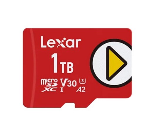 Lexar LMSPLAY001T-BNSNG memory card 1 TB MicroSDXC UHS-I Class 10