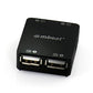 MBeat USB-UPH110K interface hub USB 2.0 480 Mbit/s Black