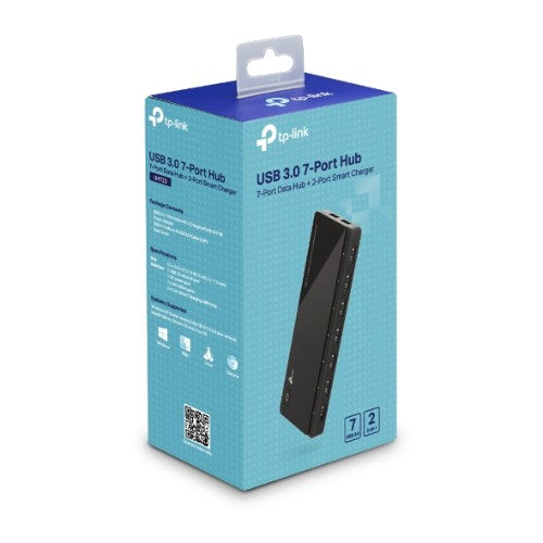 TP-Link UH720 interface hub USB 3.2 Gen 1 (3.1 Gen 1) Micro-B 5000 Mbit/s Black