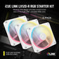 Corsair iCUE LINK LX120-R RGB Computer case Fan 12 cm White 3 pc(s)