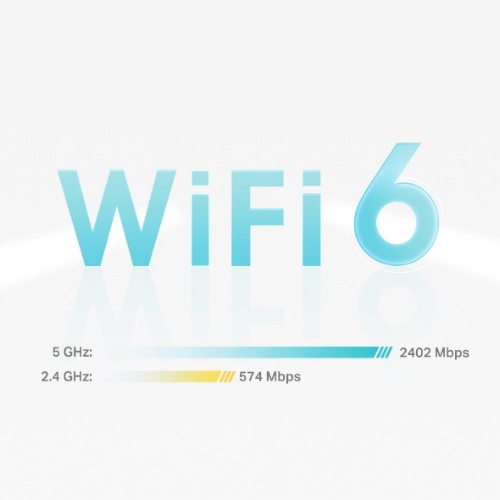 TP-Link DECO X55 (3-Pack) Dual-band (2.4 GHz / 5 GHz) Wi-Fi 6 (802.11ax) White Internal