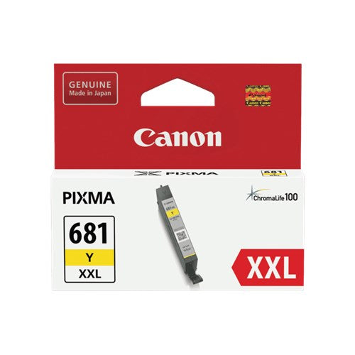 Canon 681 XXL Y ink cartridge 1 pc(s) Original Extra (Super) High Yield Yellow