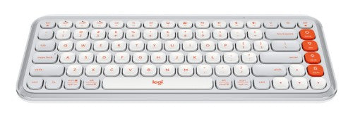 Logitech POP Icon Keys keyboard Universal Bluetooth QWERTY English Orange, White
