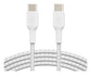 Belkin CAB004BT1MWH USB cable 1 m USB C White