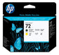 HP 72 Matte Black and Yellow DesignJet Printhead