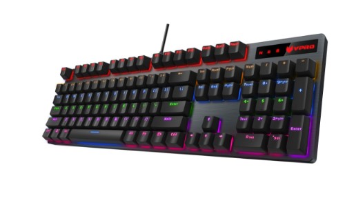 Rapoo V500 Pro keyboard Gaming USB QWERTY English Black