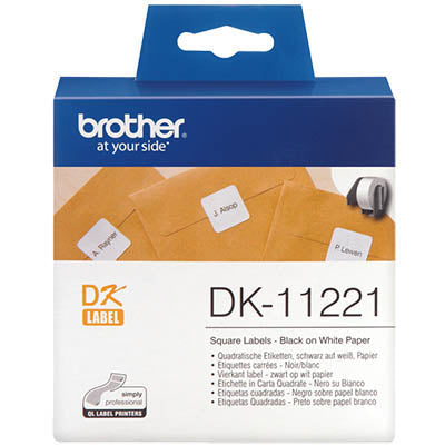 Brother Square Paper Label