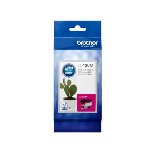 Brother LC436M ink cartridge 1 pc(s) Original High (XL) Yield Magenta