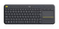 Logitech 920-007165 keyboard TV RF Wireless English Black