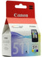 Canon CL-511 C/M/Y Colour Ink Cartridge