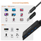 MBeat MB-HUB-E04 interface hub USB 3.2 Gen 1 (3.1 Gen 1) Type-C 5000 Mbit/s Black