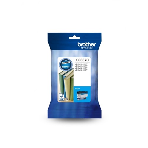 Brother LC3337C ink cartridge 1 pc(s) Original High (XL) Yield Cyan