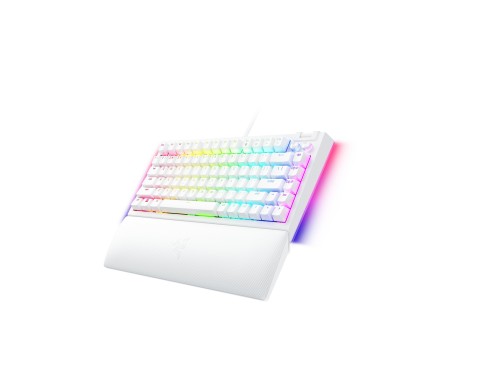 Razer BlackWidow V4 75% keyboard Gaming USB QWERTY US English White