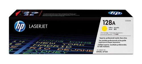 HP 128A Yellow Original LaserJet Toner Cartridge
