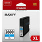 Canon PGI2600XLC ink cartridge Original Cyan