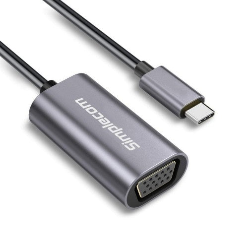 Simplecom DA104 USB graphics adapter 1920 x 1080 pixels Grey