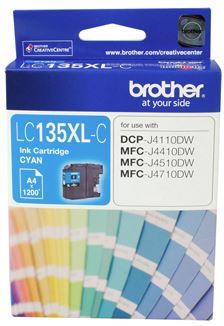 Brother LC135XLC ink cartridge 1 pc(s) Original Cyan