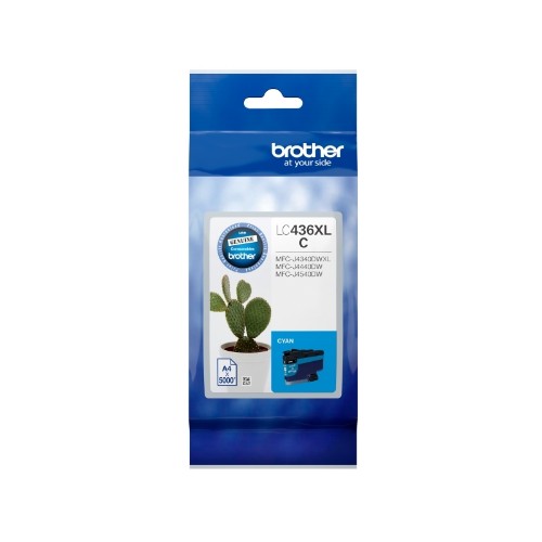 Brother LC436XLC ink cartridge 1 pc(s) Original Cyan