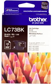 Brother LC73BK ink cartridge 1 pc(s) Original Black