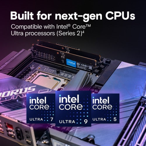 Crucial CT64G64C52CU5 memory module 64 GB 1 x 64 GB DDR5 6400 MT/s