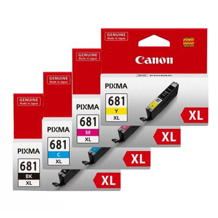 Canon CLI681XLVP ink cartridge 4 pc(s) Original Black, Cyan, Magenta, Yellow
