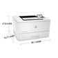 HP LaserJet Enterprise M406dn Black and white Printer, Ethernet Only; Duplex