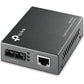 TP-Link MC200CM network media converter 1000 Mbit/s 850 nm Multi-mode Black
