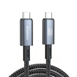 Simplecom CA612 USB cable USB4 Gen 3x2 1.2 m USB C Black