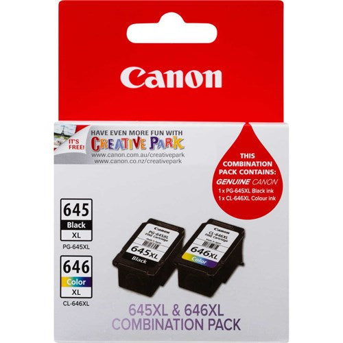 Canon PG-645XL CL-646XL ink cartridge Original Black