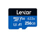 Lexar 633x 256 GB MicroSDXC UHS-I Class 10