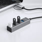 MBeat MB-CU3H-4G interface hub USB 3.2 Gen 1 (3.1 Gen 1) Type-A + Type-C 5000 Mbit/s Black, Grey