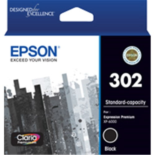 Epson 302 ink cartridge 1 pc(s) Standard Yield Black