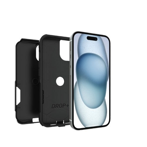 OtterBox Commuter Series for Apple iPhone 16e/15/14/13, black