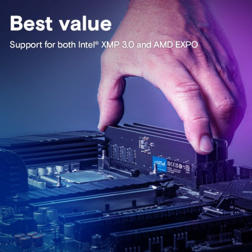 Crucial CT64G56C46U5 memory module 64 GB 1 x 64 GB DDR5 5600 MHz
