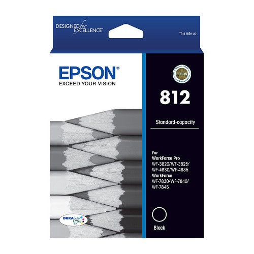 Epson 812 ink cartridge 1 pc(s) Original Standard Yield Black