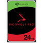 Seagate IronWolf Pro ST24000NT002 internal hard drive 24 TB 7200 RPM 512 MB 3.5" Serial ATA III